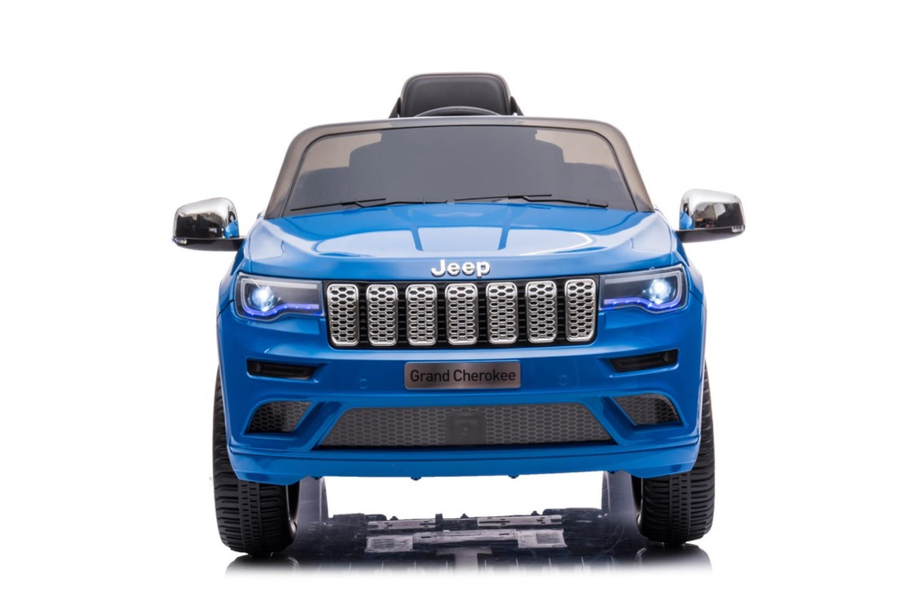 KINDER ELEKTROAUTO Jeep Grand Cherokee blau - Blau, Kunststoff (114/76/58cm) - TPFLiving