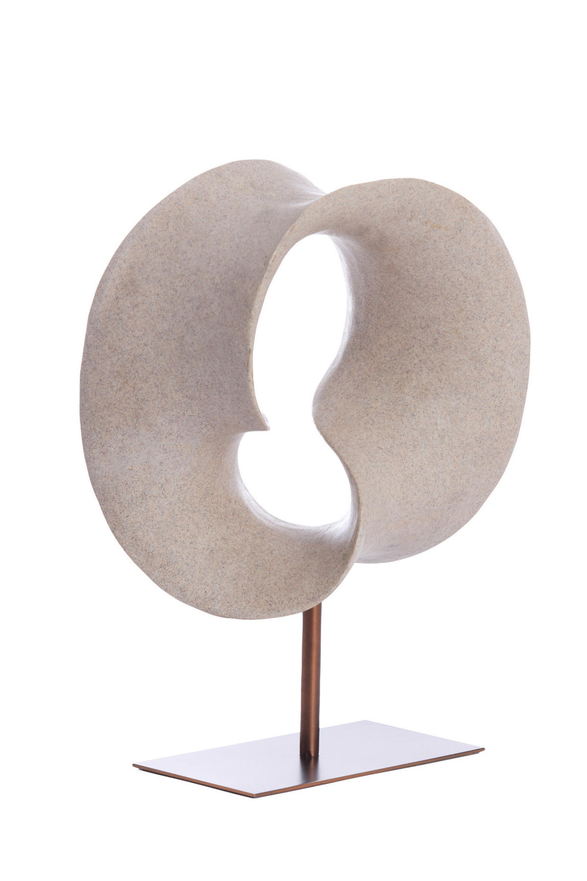 ORNAMENT Vodice Braun Ø34/43 cm - Braun, Kunststoff (18/43/34cm) - Light & Living