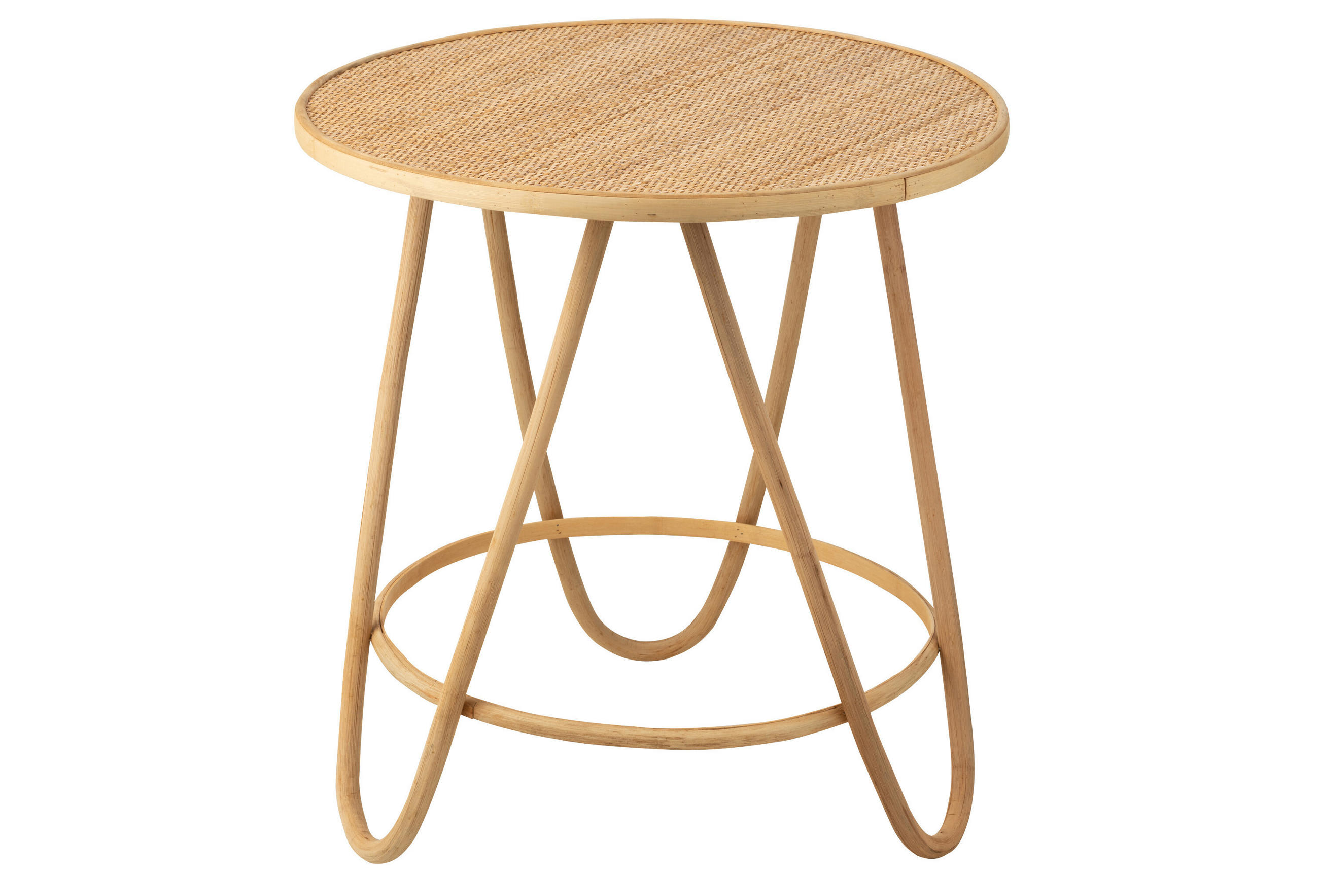 J-Line Tisch Natur 60x64x60 cm