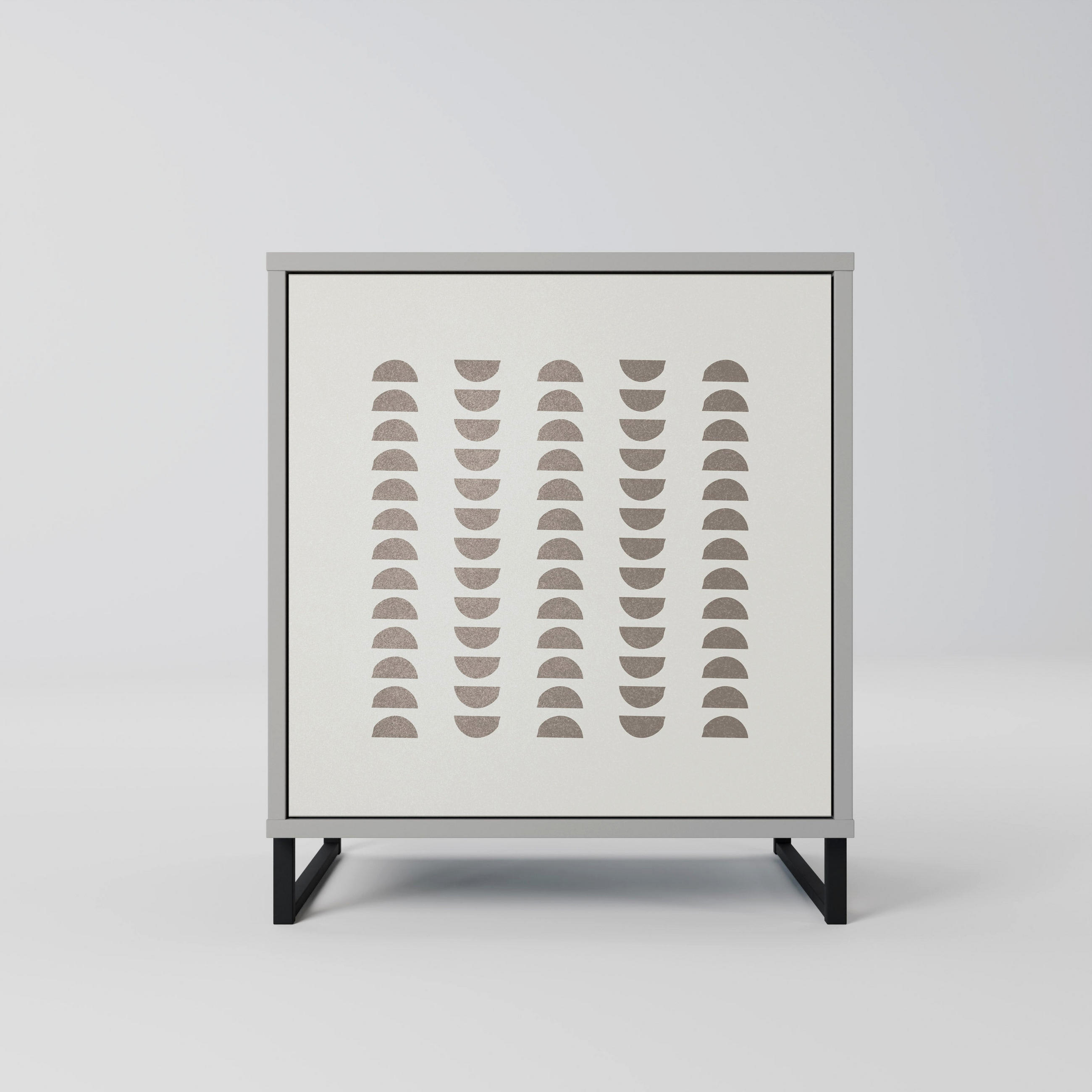 SpaceRebels Sideboard Grau 57.5x67.5x42 cm