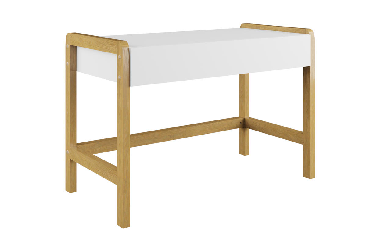 KINDERSCHREIBTISCH VICTOR 100/60/76 - Weiß, Holzwerkstoff (100/60/76cm) - Kocot Kids