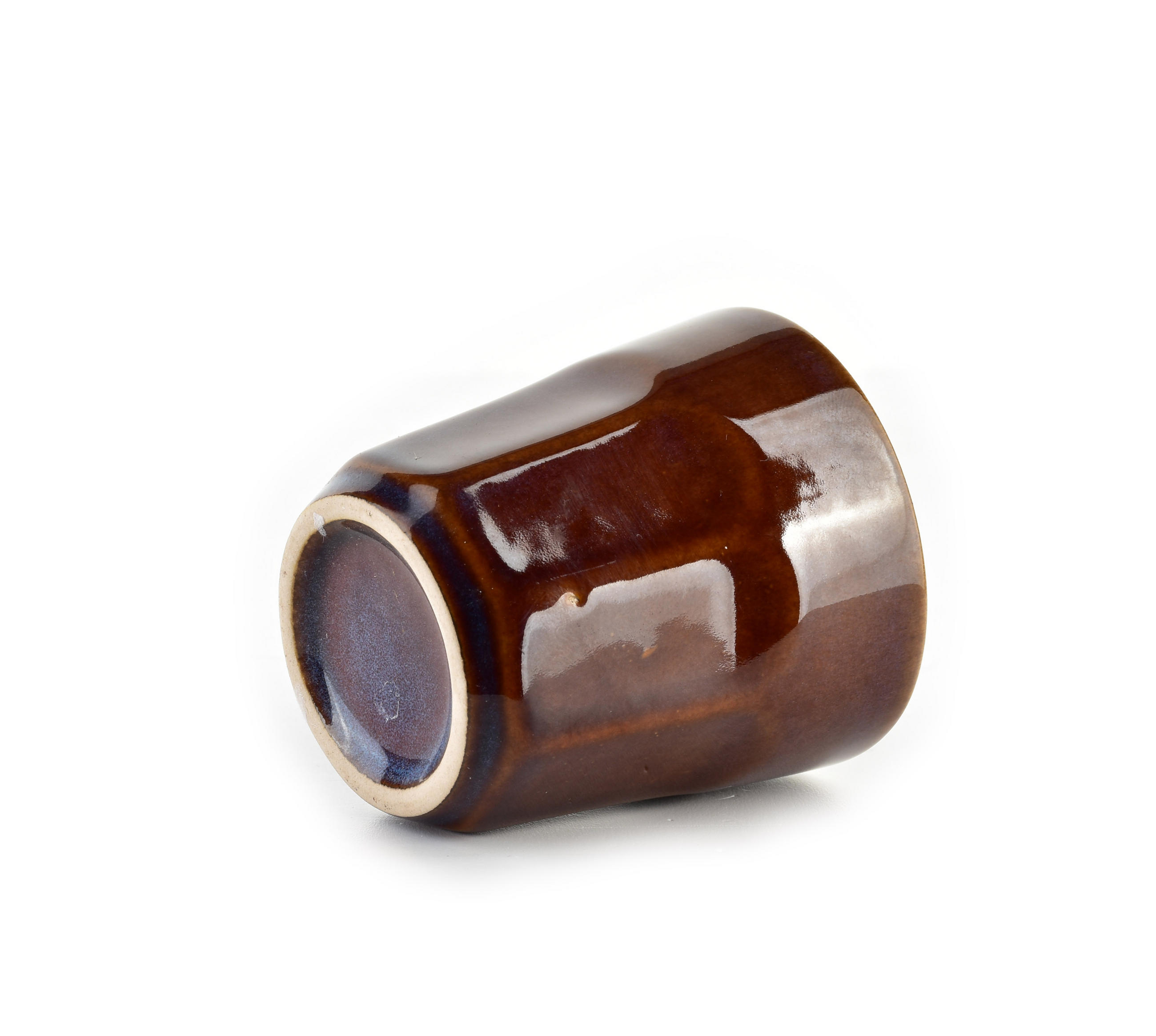 BECHER Basic Nature 100 ml - Bronzefarben/Braun, Keramik (0.1L) - Mondex