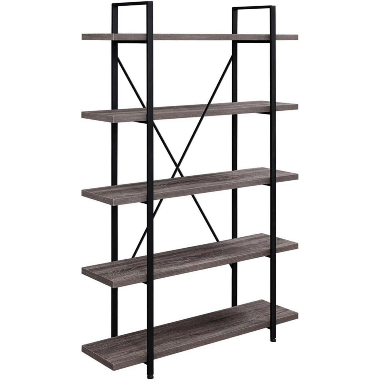 XXXLutz Bücherregal Grau 32.3x177.8x119.9 cm