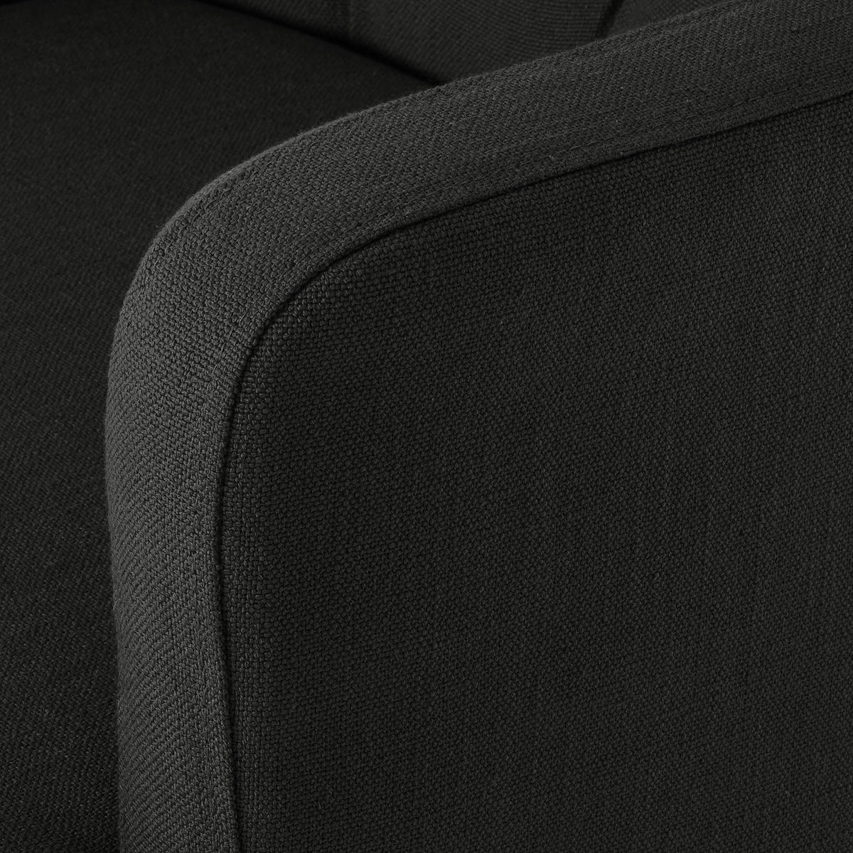 ARMLEHNENSTUHL - Webstoff - Dunkelgrau, Textil (60/87/67cm) - home24