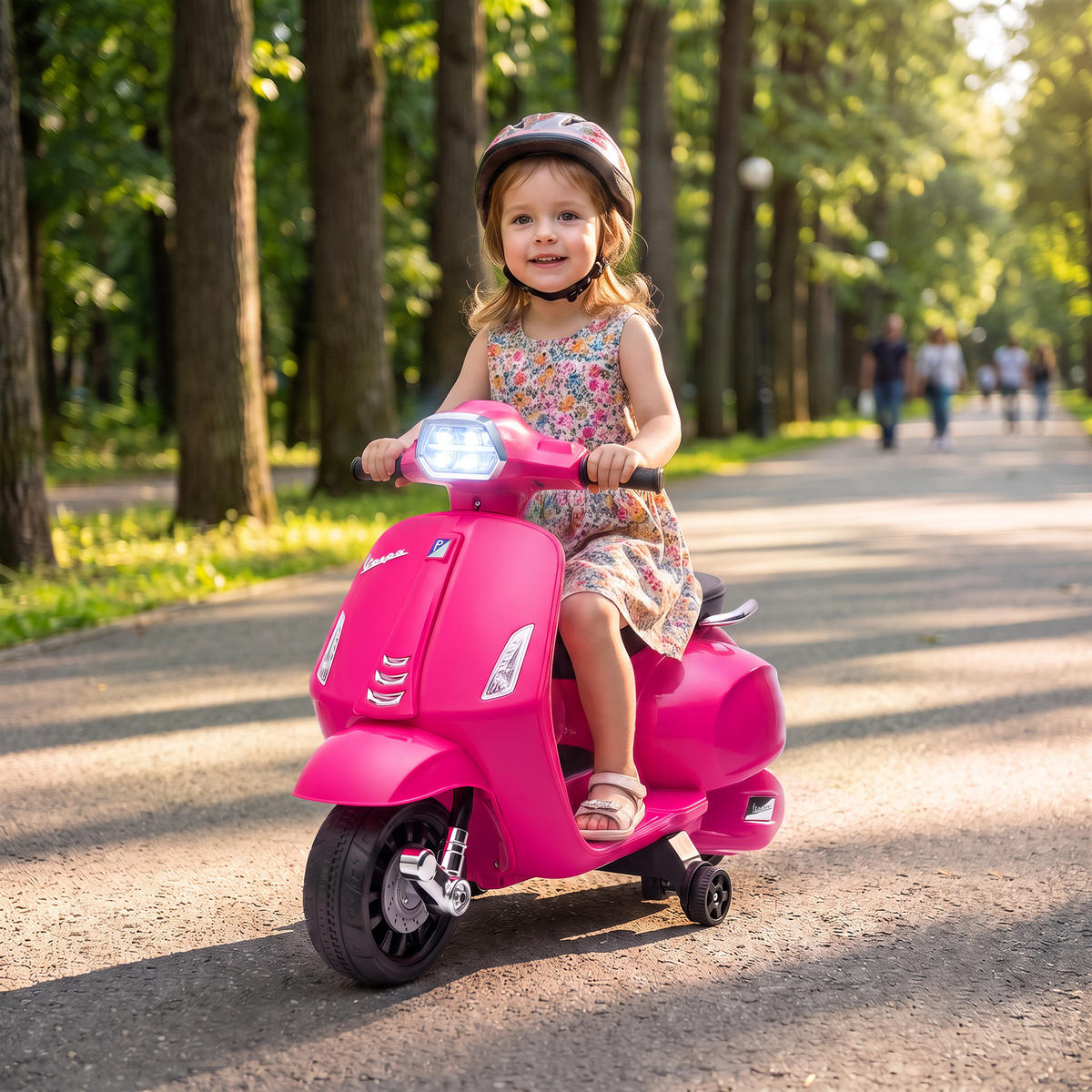 FAHRZEUGE zum Draufsitzen Rosa 71.0/37.0/52.0cm - Rosa, Kunststoff (71/37/52cm)