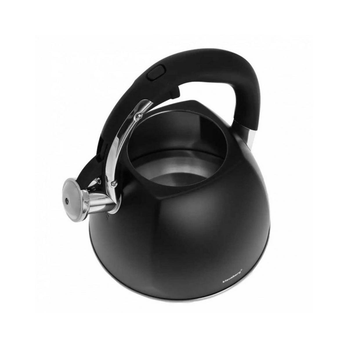 WASSERKESSEL Schwarz 25/22.5/23 cm 7760 - Schwarz, Kunststoff (25cm) - Klausberg 