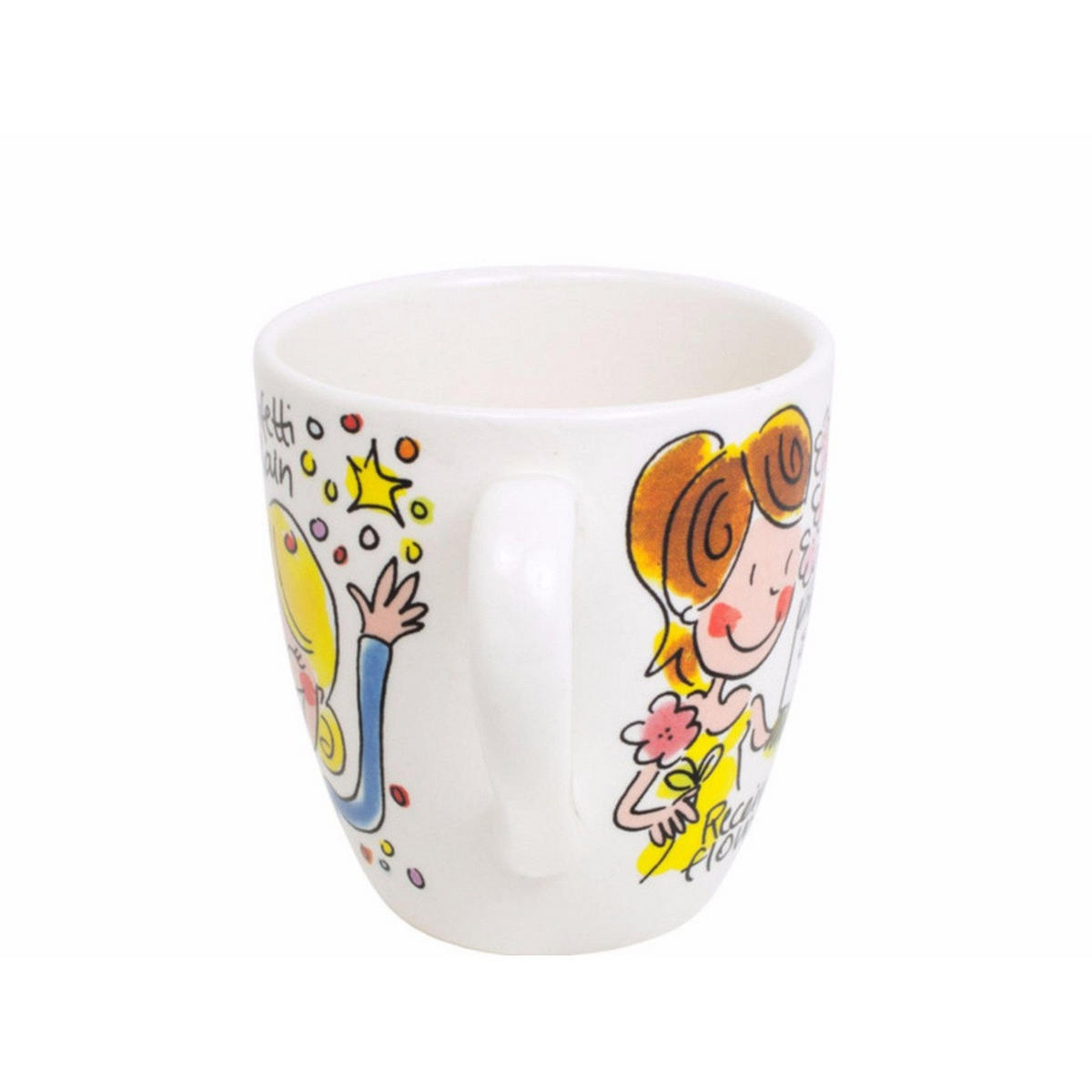 MINI-BECHER Favorit in Bunt - 200 ml - Multicolor, Keramik (0.2L) - Blond Amsterdam