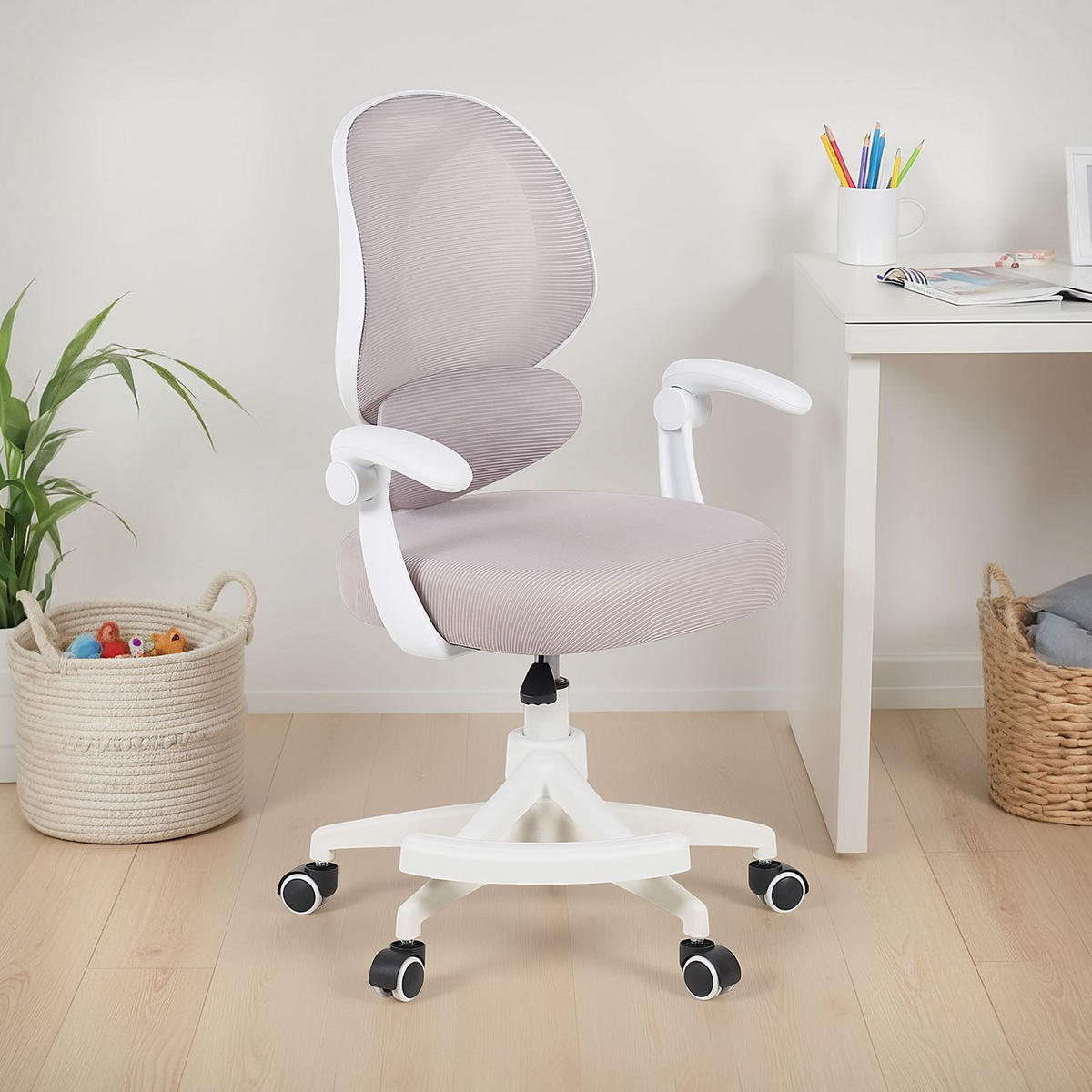 KINDERDREHSTUHL ISLA - Grau, Textil (49/102/62cm) - IDIMEX