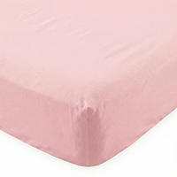 SPANNBETTLAKEN Basic Hellrosa 200x200x32 cm (Bett 200) - Rosa, Textil (200/200cm) - Happy Friday