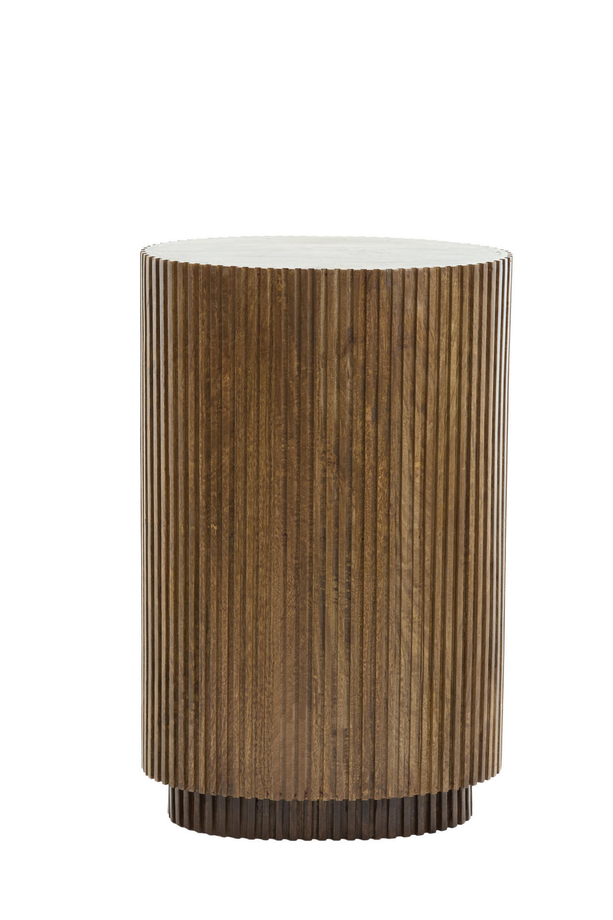SÄULE Dumosi Braun 50/30/80 cm - Braun, Holz (50/30/80cm) - Light & Living