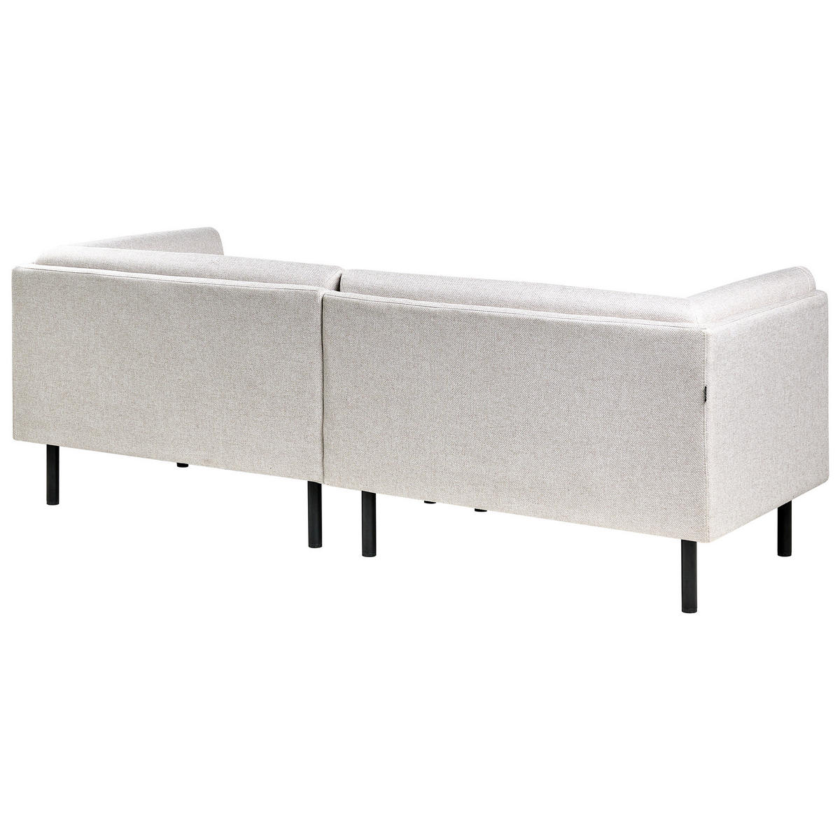 POHOVKA 3-místná Látka Světle béžová Vorgod - béžová, textil (221/76/84cm) - Beliani