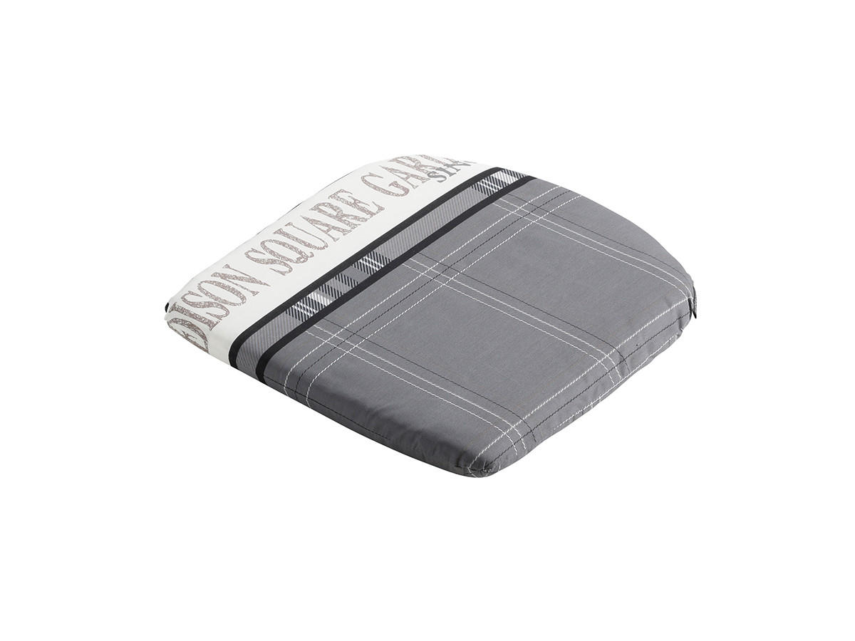 SITZKISSEN Madison 46/48 cm 4er-Set - Grau, Textil (48/4/46cm) - Madison