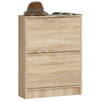 SKŘÍŇ NA BOTY dub Sonoma 80/60/20 - Sonoma dub, kompozitní dřevo (60/80/20cm) - RAUMHIRSCH FURNITURE