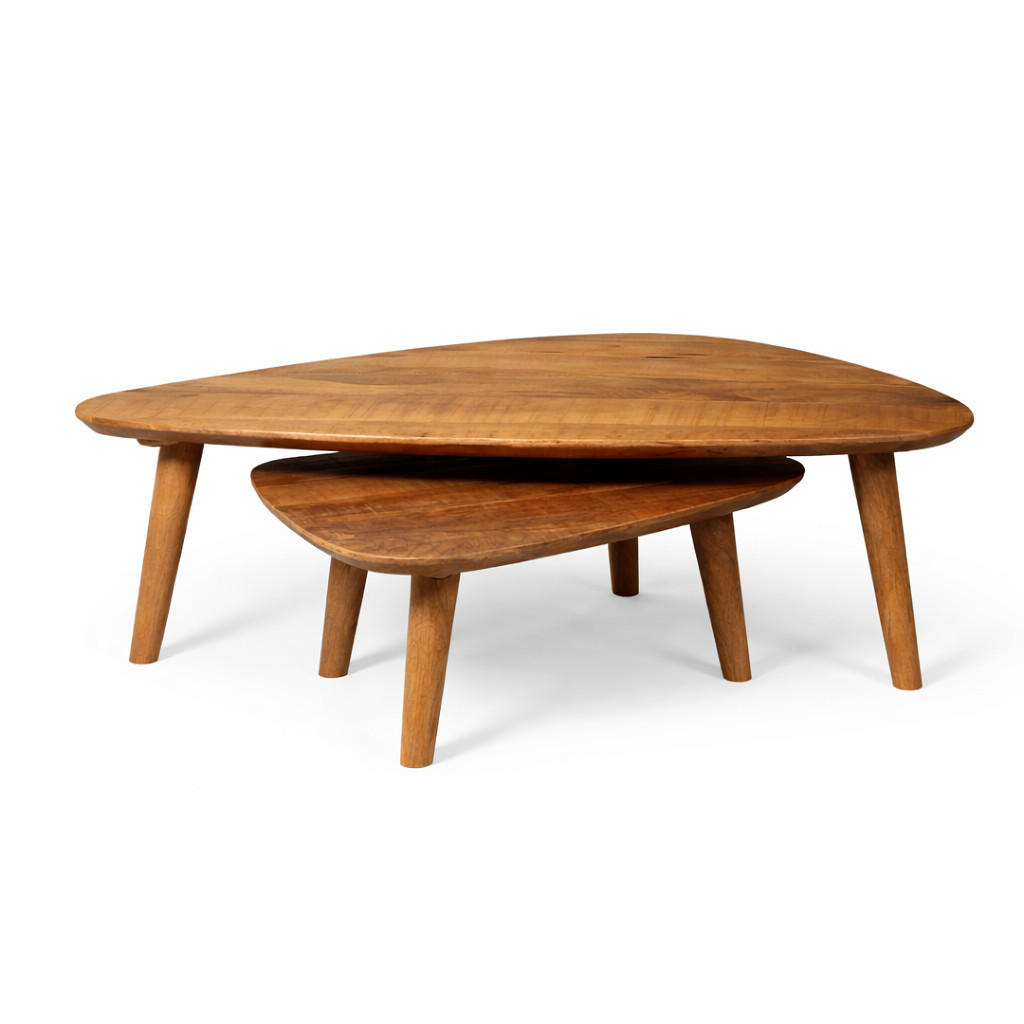 COUCHTISCH Gregg - Brown - 110/64/38 cm - Braun, Holz (64/110/38cm) - LABEL51