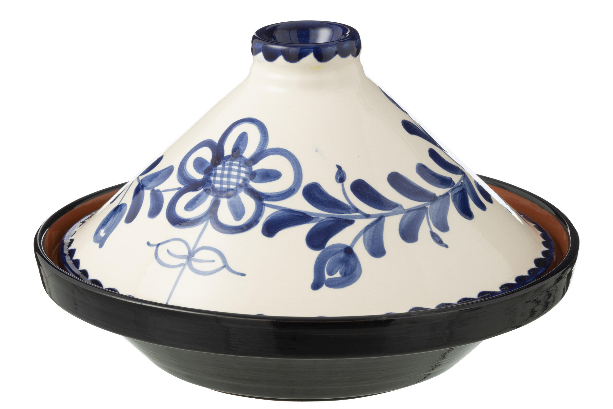 TAJINE GRANADA PATTERN - Töpferei - Blau - Multicolor, Keramik (20cm) - J-Line