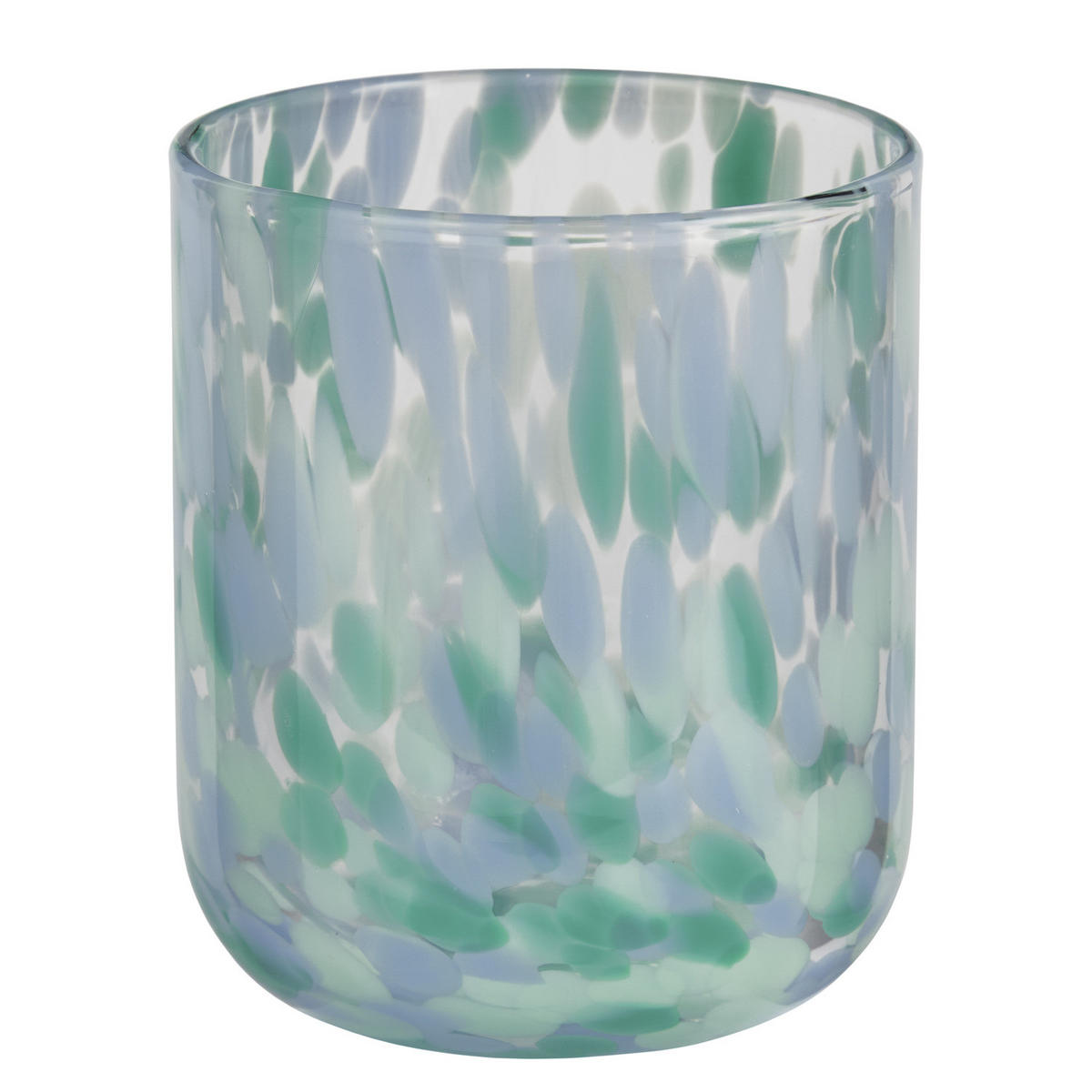 TRINKGLAS (6er-Set) Confetti - Türkis, Glas (0.33L) - Butlers