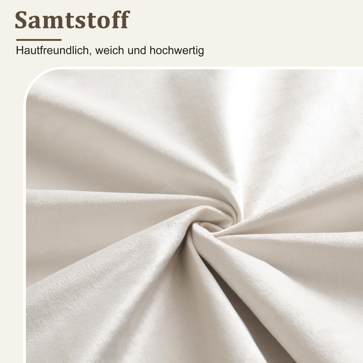 POLSTERBETT 90/200 cm in Beige mit Bettkasten, USB, Type-C und Leselampe aus Samt im Kopfteil - Beige, Holzwerkstoff/Textil (90/200cm) - STILVORA
