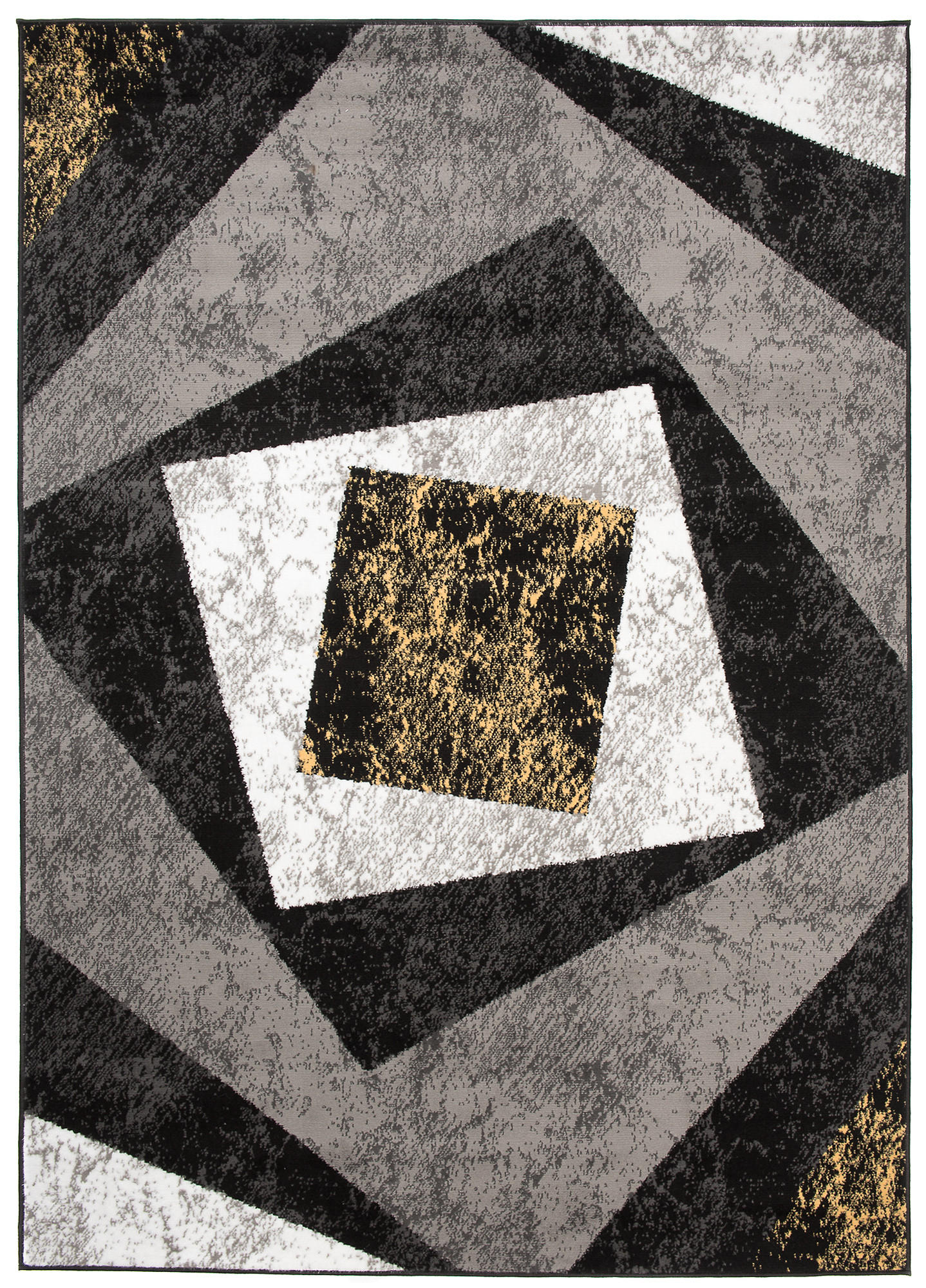 Tapiso Teppich Schwarz 180x270 cm