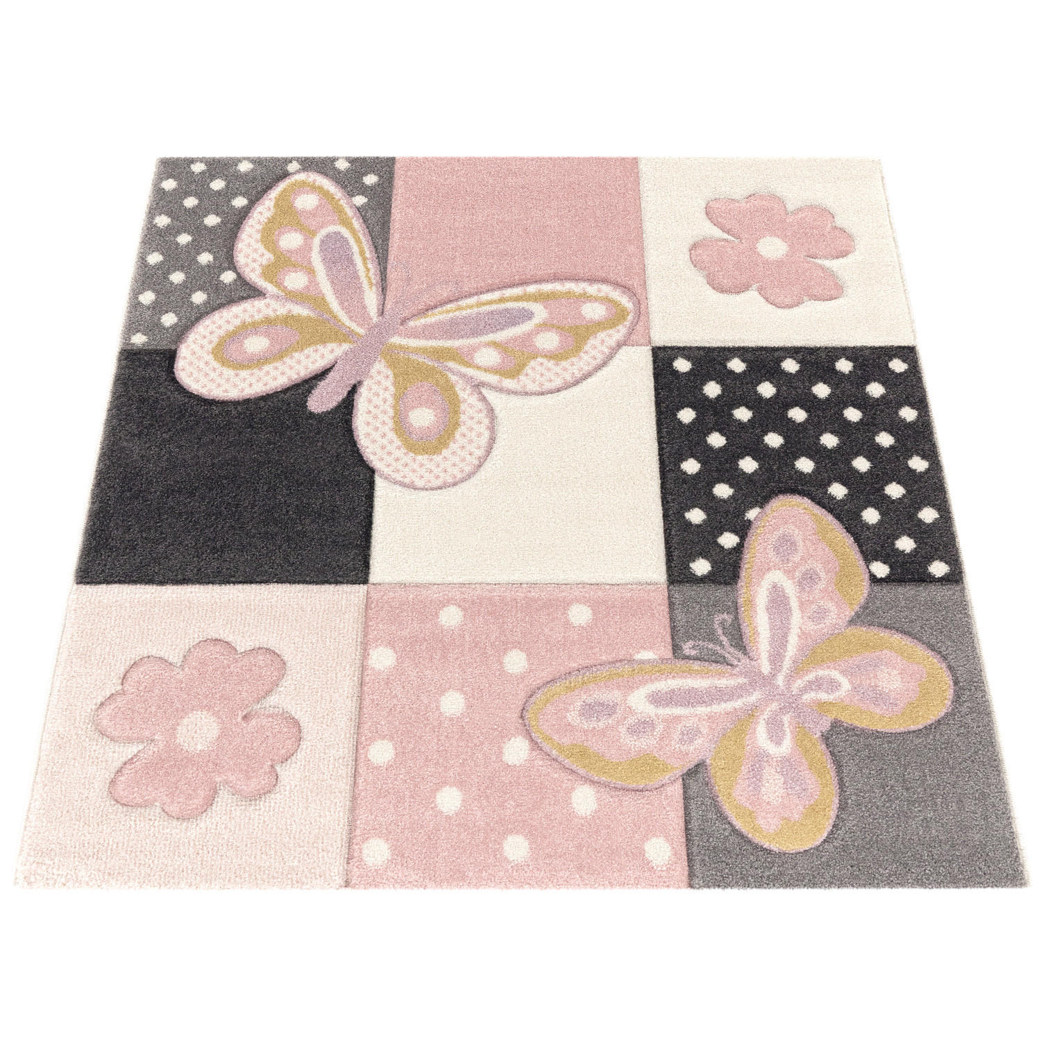 KINDERTEPPICH 133/133 cm Cosmo 220 - Multicolor, Textil (133/133cm) - Paco Home