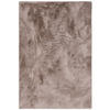 KUNSTFELL-TEPPICH Dave Taupe 160x230 cm - Taupe, Textil (160/230cm) - benuta Nest