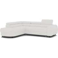 ECKSOFA Vesteria mit Schlaffunktion und Bettkasten – Modernes Design, verstellbare Kopfstützen und hoher Sitzkomfort - Weiß, Kunststoff (279/72cm) - Wohnideebilder