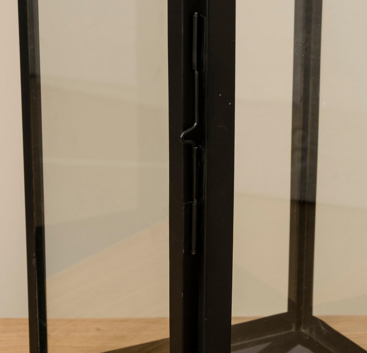 DEKOLATERNE für Innenräume Arana - Schwarz, Metall (21/53/20cm) - Boltze Home