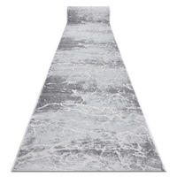 LÄUFER Strukturell MEFE 70/390 cm - Grau, Textil (70/390cm) - rugsX