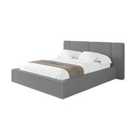 POLSTERBETT mit Bettkasten und Lattenrost, Boxbett ohne Matratze - RIVO 180x200 Grau - Greige, Holzwerkstoff/Textil (180/200cm) - ALTDECOR