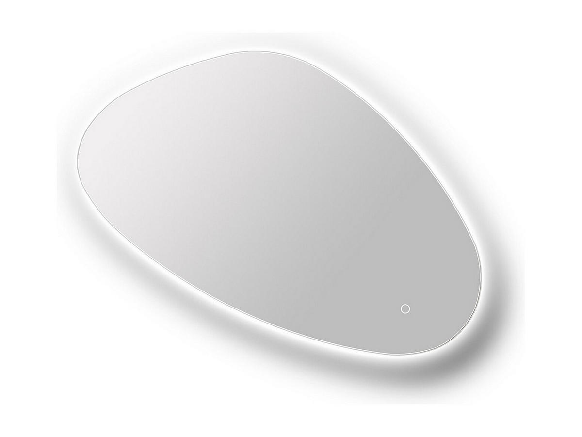BADSPIEGEL - 80 cm x 3 cm - Glas - Weiß - SORALIMA - Weiß, Glas (80/60/3cm) - Vente-Unique