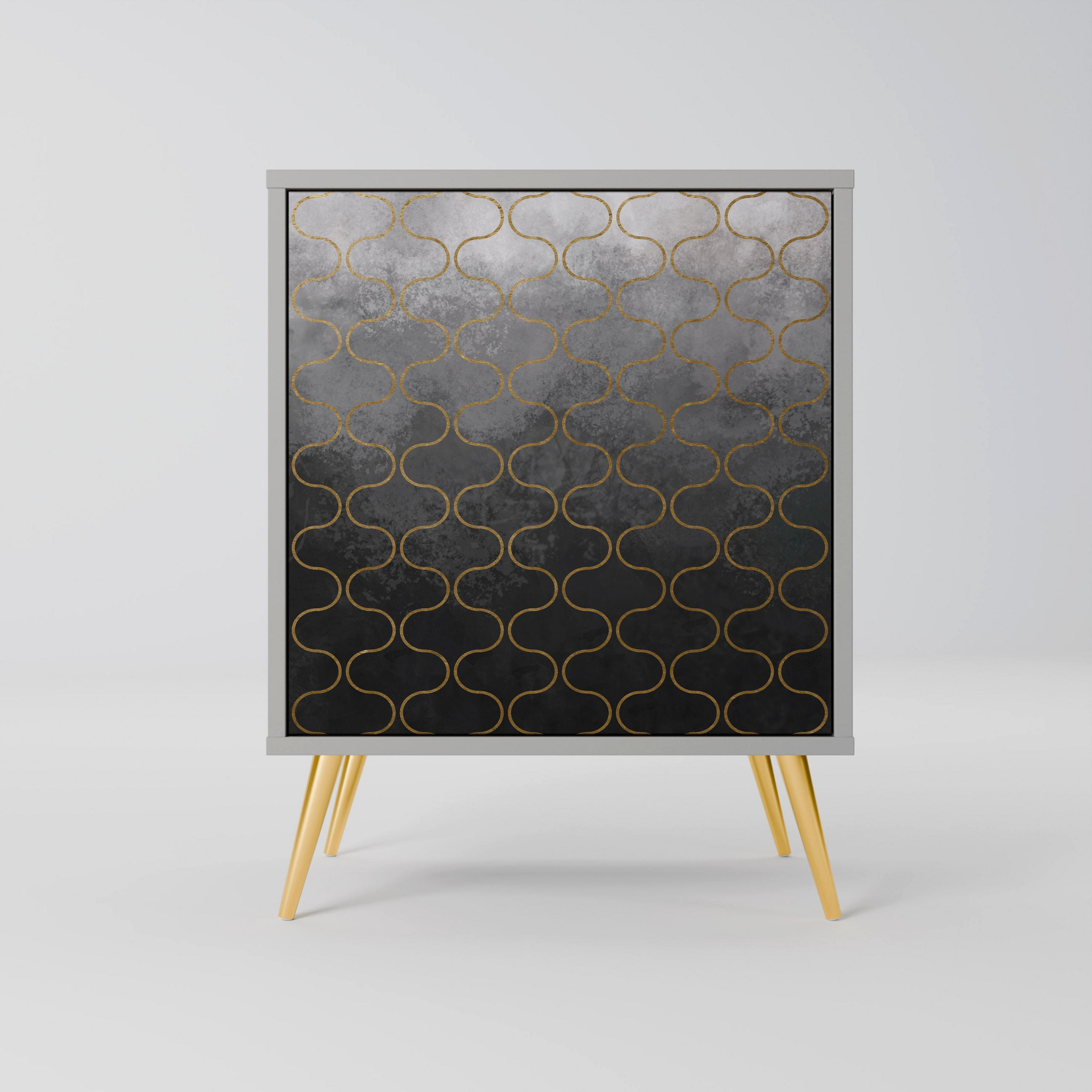SpaceRebels Sideboard Grau 57.5x75.5x42 cm