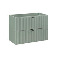 WASCHTISCHUNTERSCHRANK 80cm Jade Grün - Grün, Holzwerkstoff (80/57/40cm) - Petits-meubles
