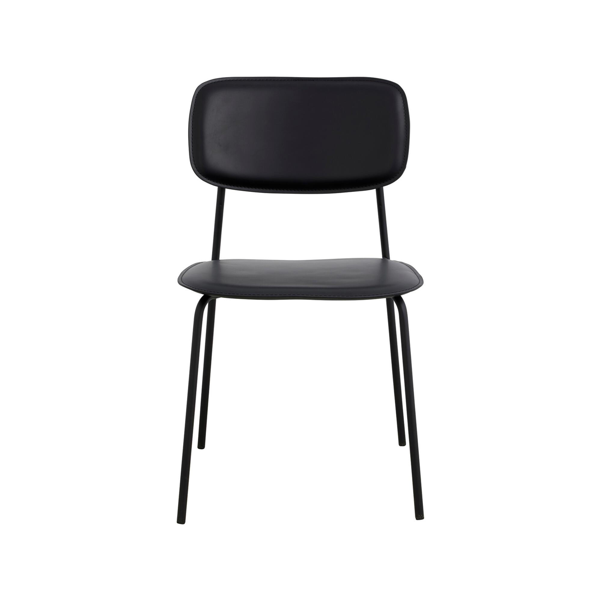 ESSZIMMERSTUHL ESA Schwarz 45x50x79 cm - Schwarz, Kunststoff (45/79/50cm) - FURNLUX