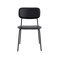 ESSZIMMERSTUHL ESA Schwarz 45x50x79 cm - Schwarz, Kunststoff (45/79/50cm) - FURNLUX