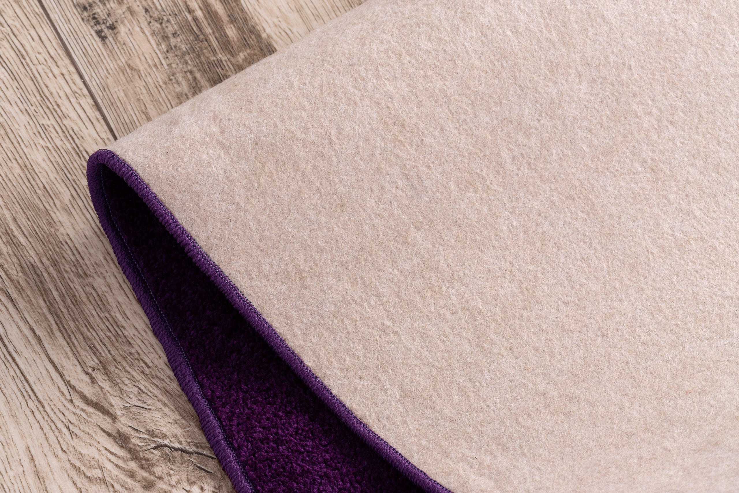 rugsX Teppich Lila 100x100 cm