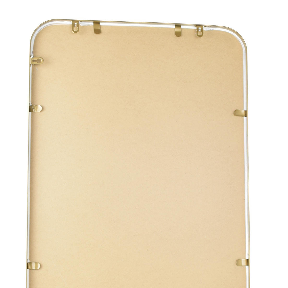 WANDSPIEGEL Boston Gold - Goldfarben, Metall (40/150/4cm) - Fragix