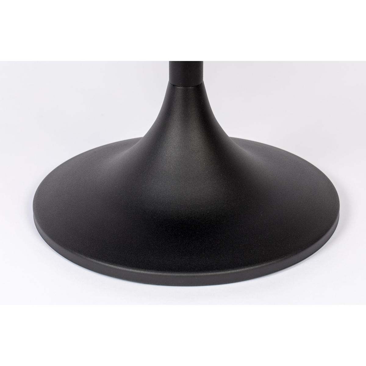 BEISTELLTISCH Jason Rund 69 cm Schwarz - Schwarz, Holz (69/69/42cm) - Zuiver