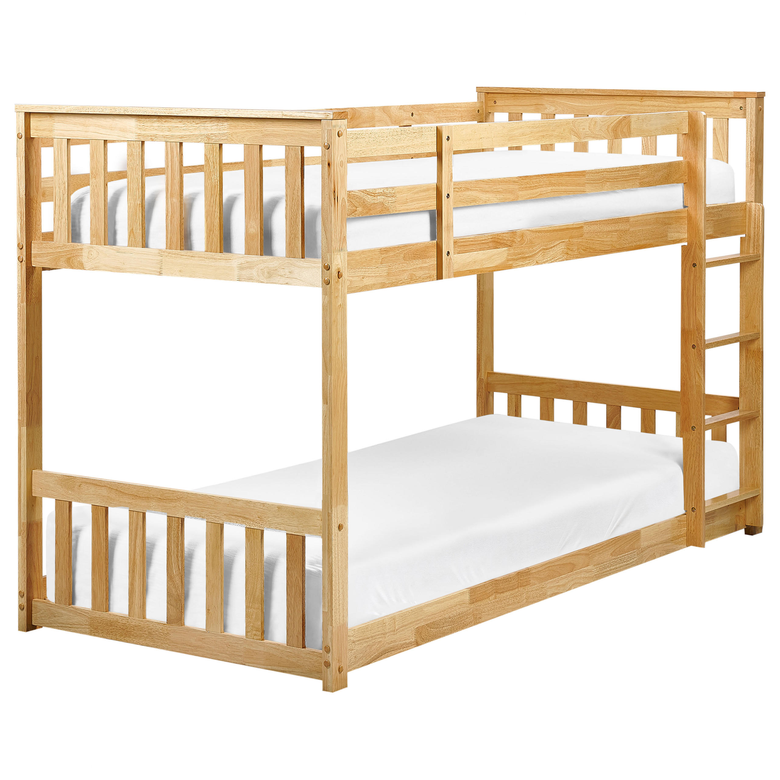 HOCHBETT 90x200 cm Heller Holzfarbton Lazer - Hellbraun, Holz (90/200cm) - Beliani