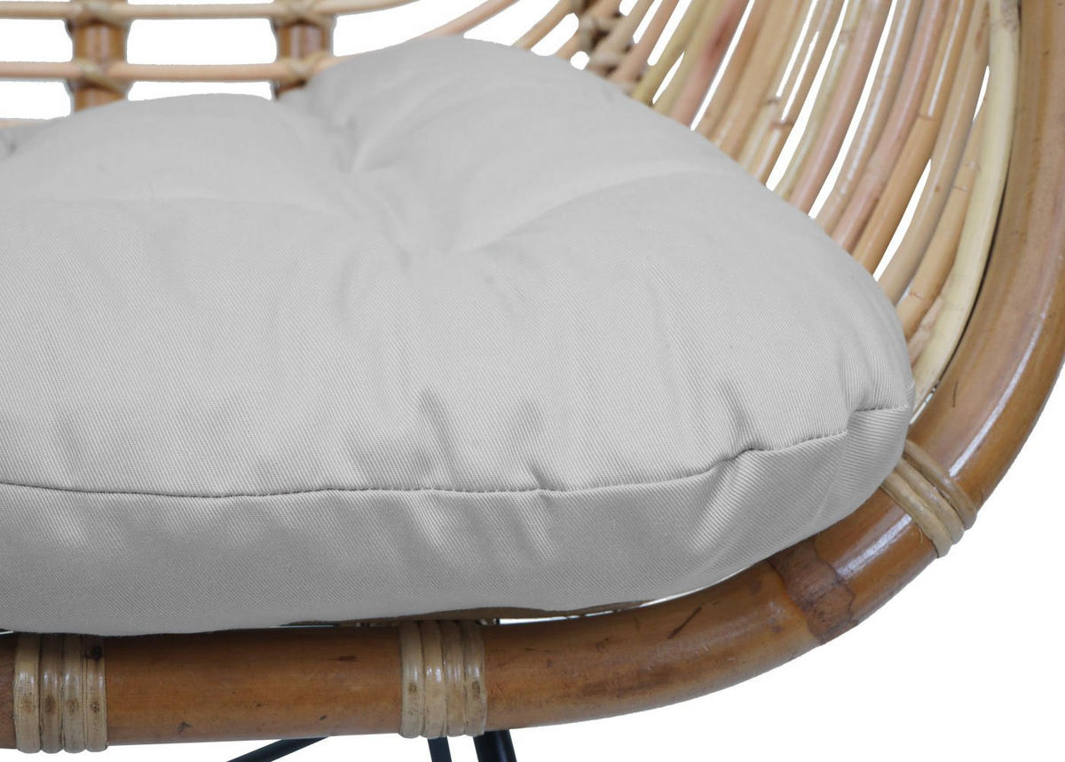 ESSZIMMERSTUHL Braun, Cremeweiß - Braun/Weiß, Holz (66/93/58cm) - MCW