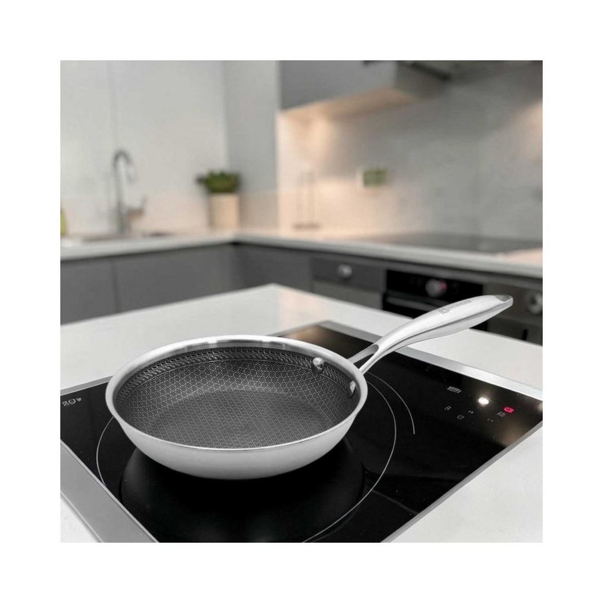PFANNE Silber 36/20/4.5 cm 67589 - Silberfarben, Metall (20cm) - Brunbeste