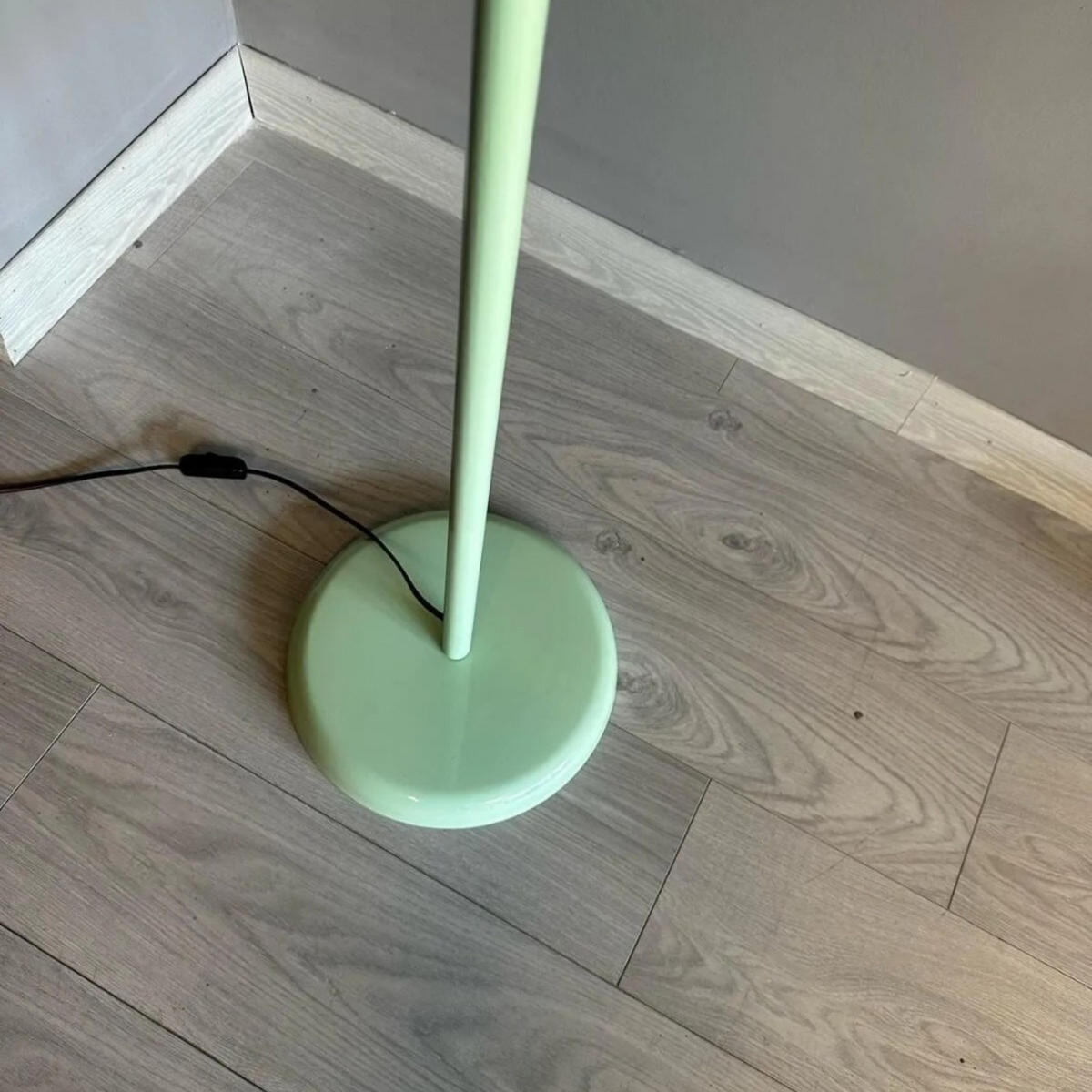 STEHLAMPE Bralo 180 Cm - Mintgrün, Metall (37/37/180cm) - Bamyum