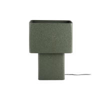 TISCHLAMPE Boaz Recto - Grün - 31/18/42 cm - Grün, Metall (31/18/42cm) - Leitmotiv