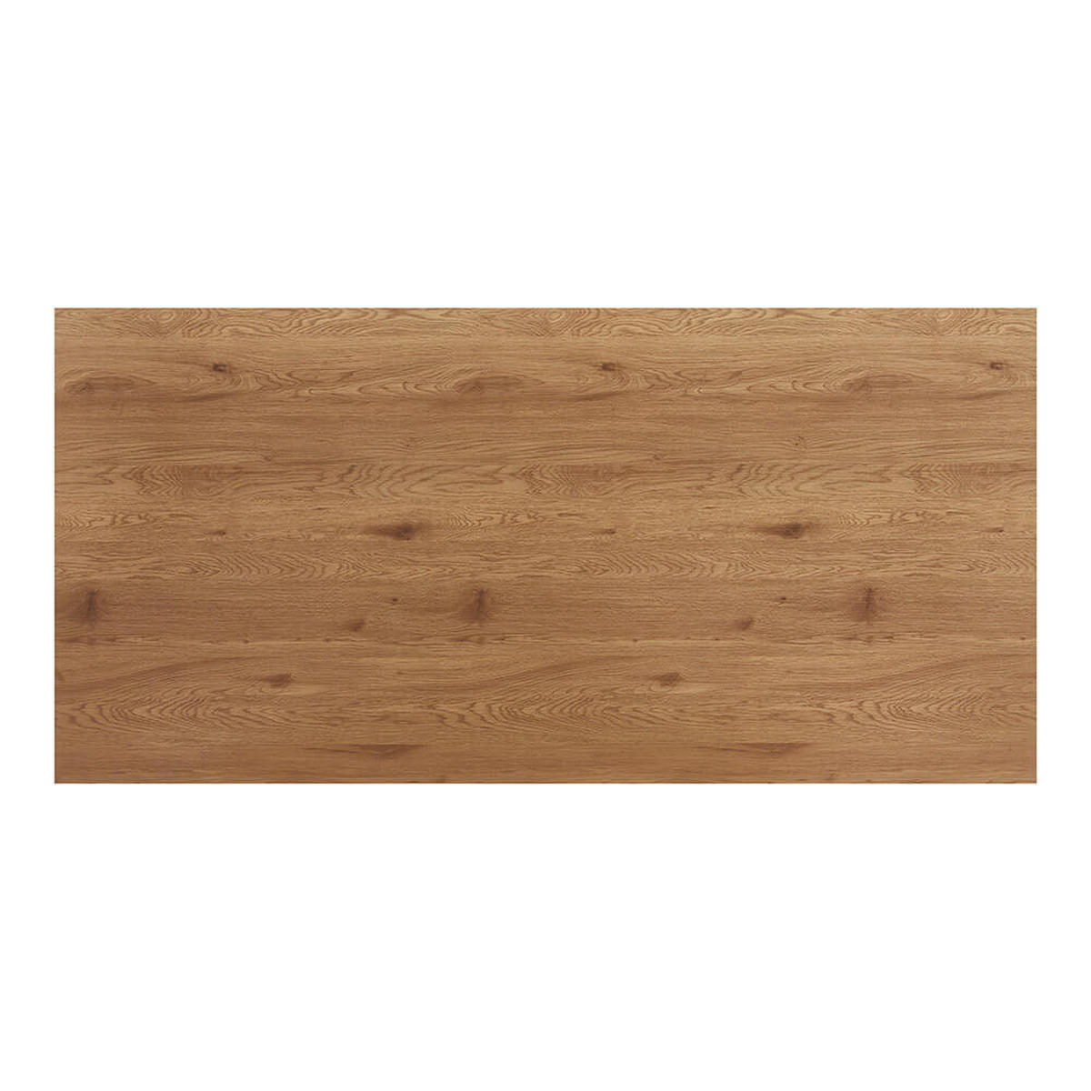 ESSTISCH Eckig AVENCIA inkl. U-Fuß - 240 x 120 cm Light Oak - Hellbraun, Holz (240/120/4cm) - Home Deluxe