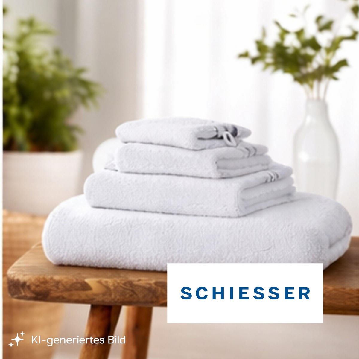 WASCHHANDSCHUHSET Skyline Color - 5-teilig - 16x22 cm - Weiß - Weiß, Textil (16/22cm) - SCHIESSER