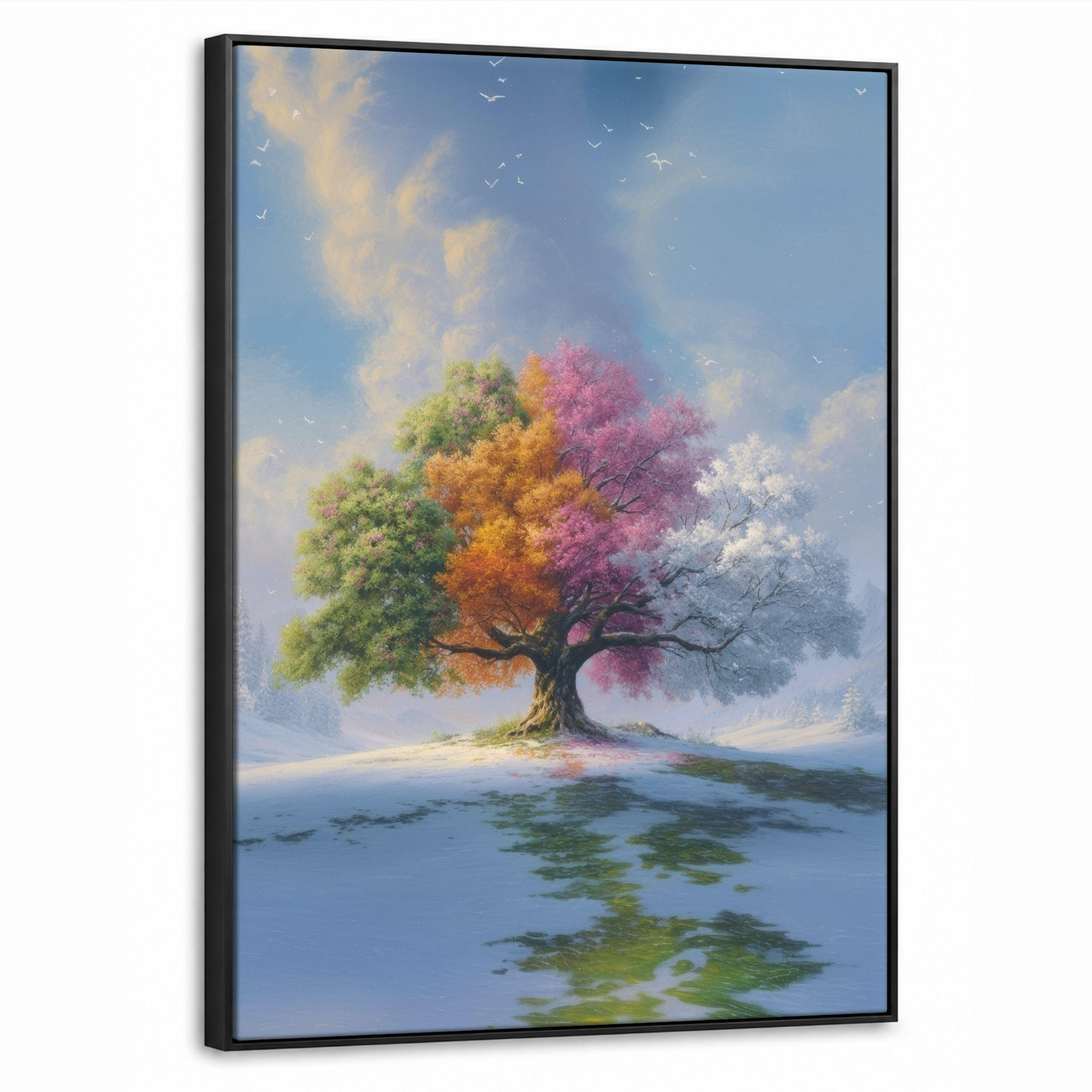 MuchoWow Leinwand Mehrfarbig 70x100 cm