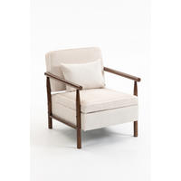 SESSEL Akzentstuhl mit Lendenpolster, DE-42320, Weiß - Weiß, Holzwerkstoff (66/73/83cm) - ComfortXL