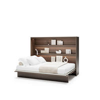 SCHRANKBETT BED CONCEPT BC-04 Matratze - Alteiche, Holzwerkstoff (140/200cm) - Meblini