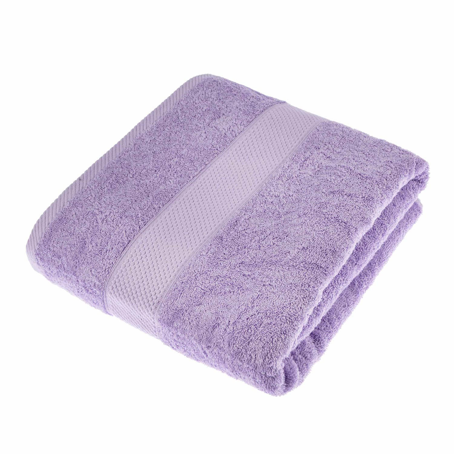 SAUNATUCH Essential flieder 100/180 cm - Flieder, Textil (100/180cm) - Homescapes