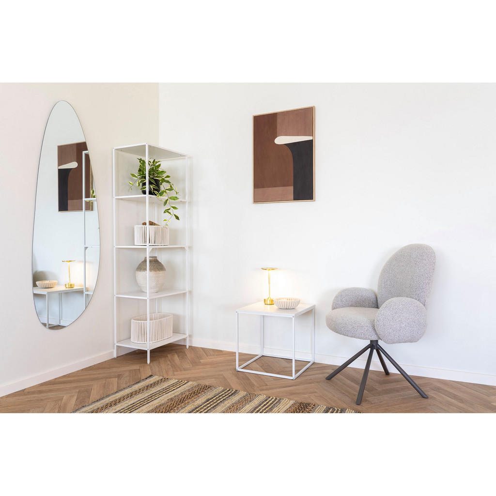Thumbnail - tinkaro Beistelltisch, Weiß, Metall, Quadratisch, 45x45x45 cm, Wohnzimmer, Wohnzimmertische, Beistelltische