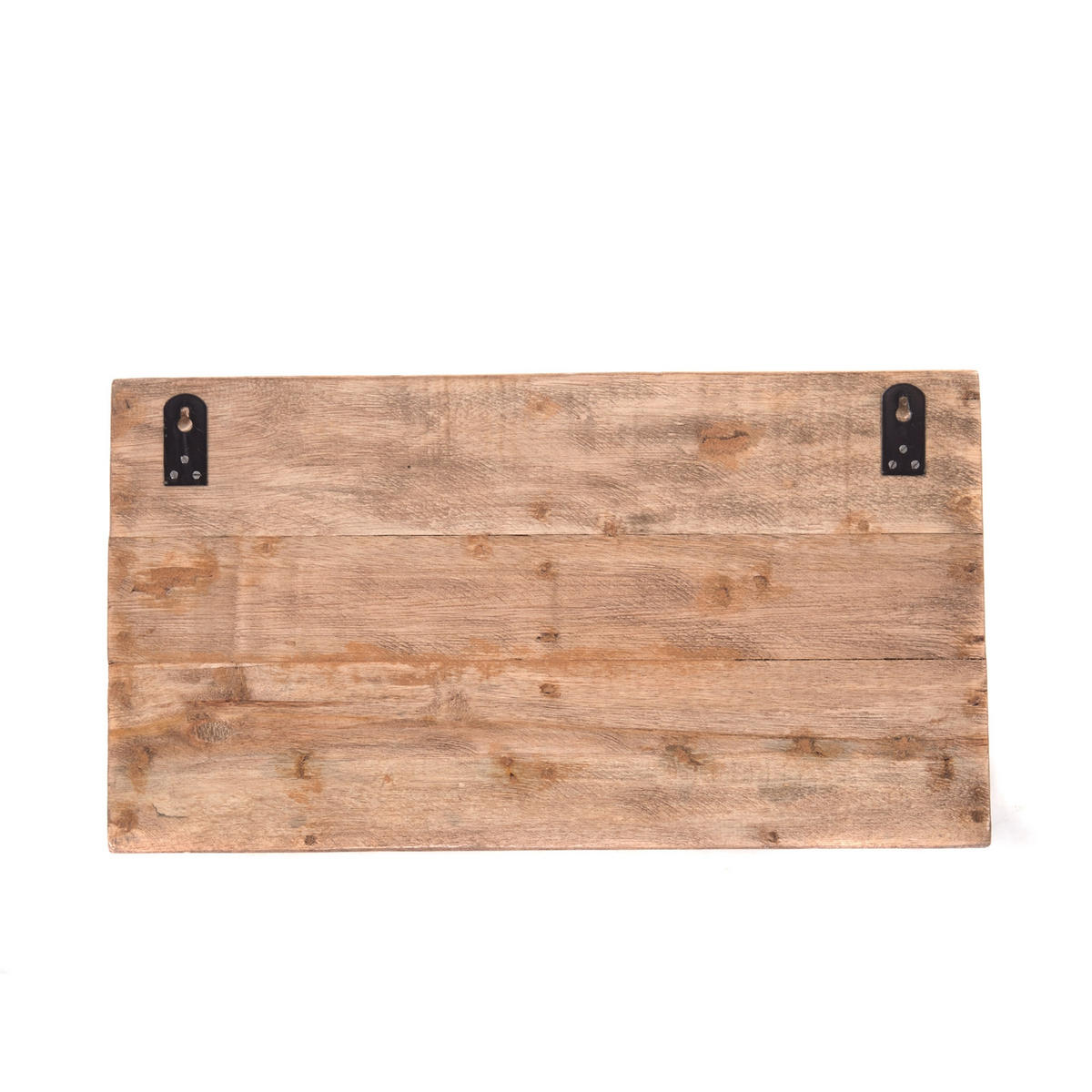 WANDREGAL Storage 40 Mahagoni Massivholz, 2 Fächer naturfarben - Naturfarben, Holz (40/25/20cm) - DESIGN DELIGHTS