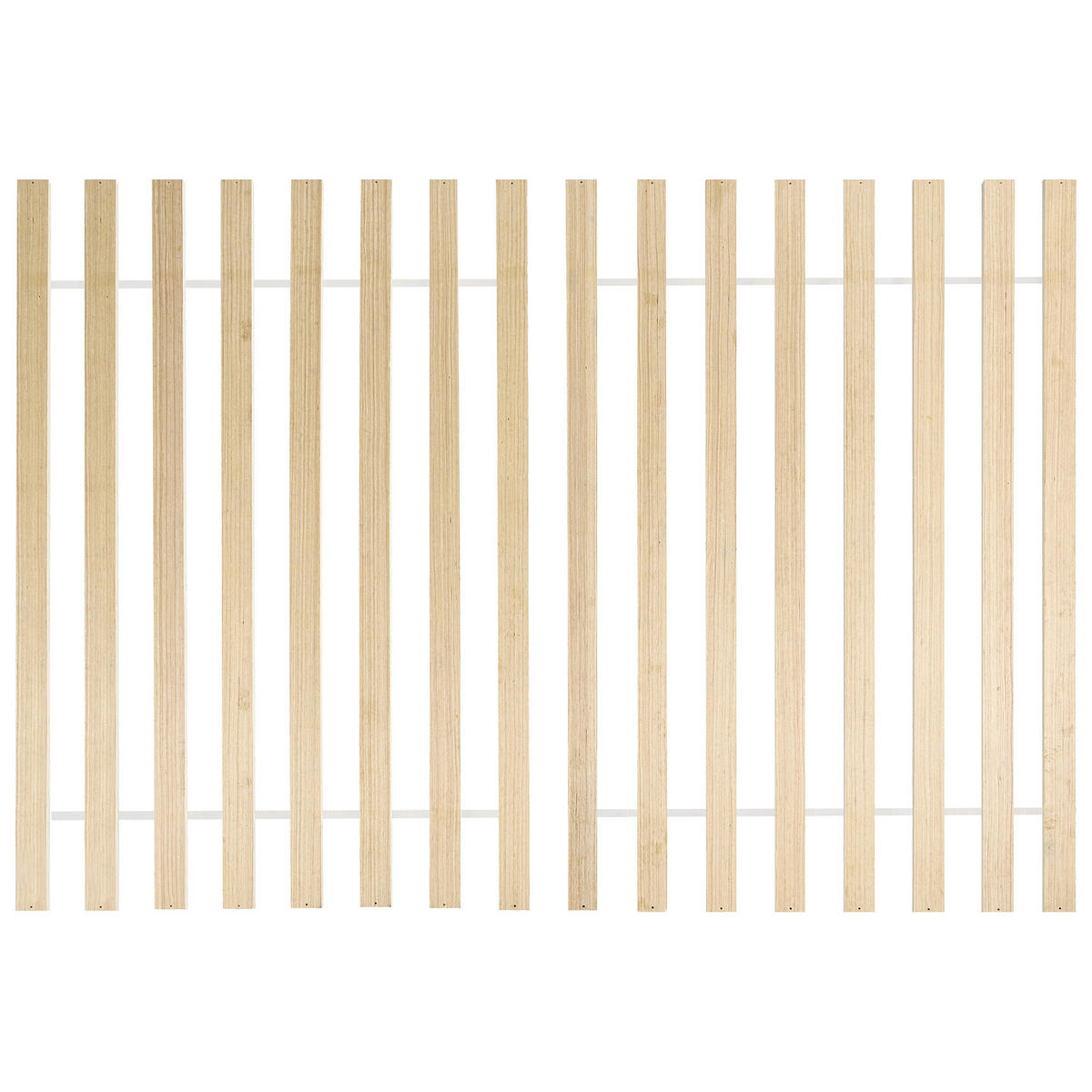 POSTEL s roštem 140/200 cm Borovicové dřevo Světle hnědá Echallon - hnědá/světle hnědá, dřevo (140/200cm) - Beliani